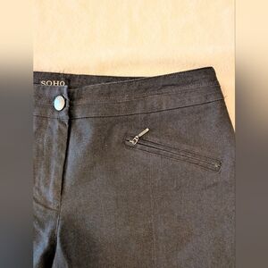 Soho Apparel Charcoal Trousers